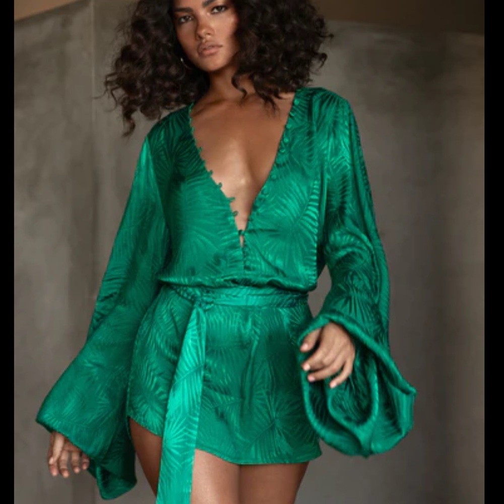 Rat & Boa Harlequin dress